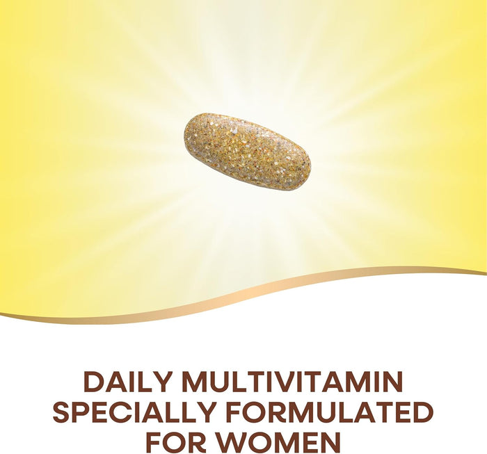 Nature's Way Alive! Women's Daily Ultra Multivitamin, High Potency Formula, Promotes Energy Metabolism and Muscle Function*, Women's Vitamins, Methylated Vitamin B12, 60 tablets