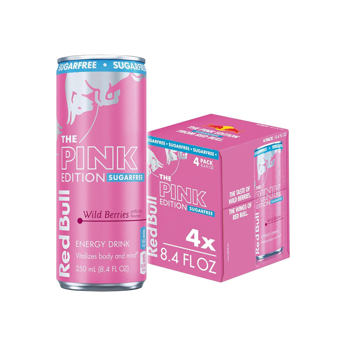Red Bull Sugar-Free Fuji Apple and Ginger Winter Edition Energy Drink, with 80mg Caffeine plus Taurine & B Vitamins, 8.4 Fl Oz, Pack of 24 Cans