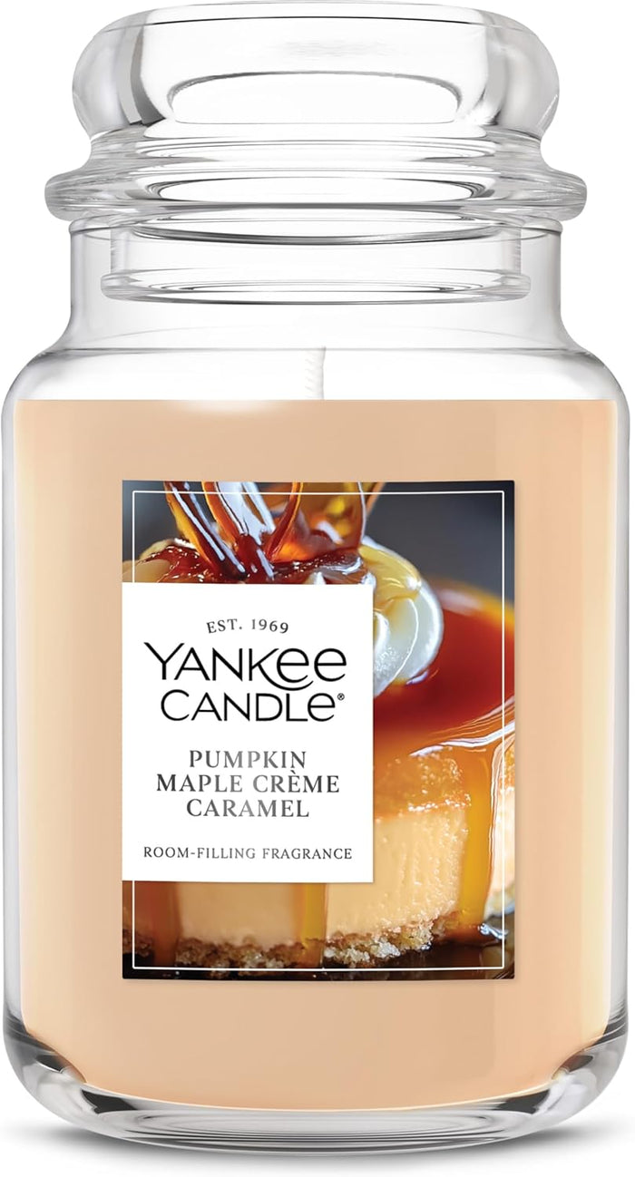 Yankee Candle Kitchen Spice, Holiday Scented Candle, 22oz Large Jar with up to 150 Hour Burn Time, Giftable