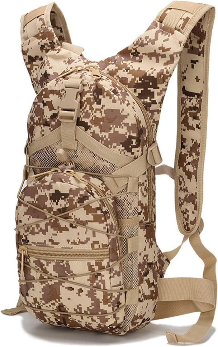 Military Tactical Backpack Outdoor Travel Waterproof Oxford Army Backpacks Breathable Daypack Bag for Hiking Sports 15L