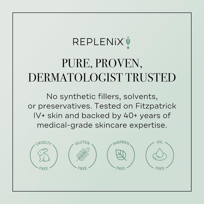 Replenix Anti-Aging Tinted Brightening Eye Cream, 0.29 Fl Oz, Medical Grade Hyaluronic Acid Under Eye Cream, Helps Blur Dark Circles, Fine Lines & Hyperpigmentation, All Skin Types