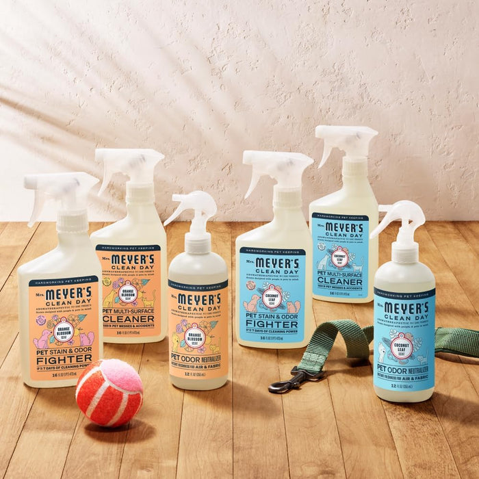 Mrs. MEYER'S CLEAN DAY Pet Stain & Odor Fighter, Orange Blossom Scent, 16oz