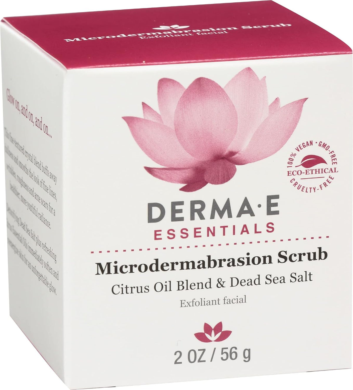Derma-E Microdermabrasion Scrub, for All Skin Types, Parabens Free, Vegan, 2 Ounces (Pack of 1)