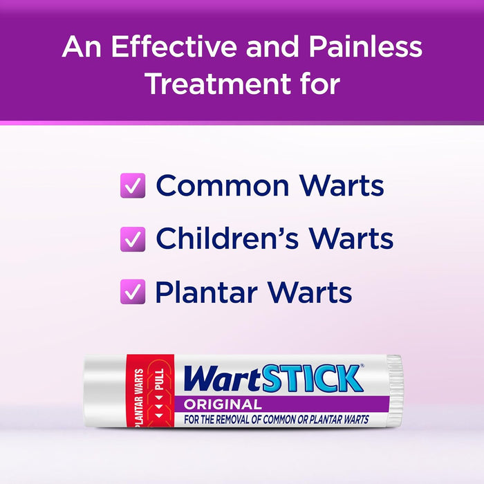 WartStick Maximum Strength Salicylic Acid Solid-Stick Common and Plantar Wart Remover 0.2 Oz