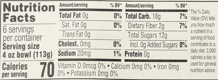 365 by Whole Foods Market, Organic Unsweetened Apple Sauce Cups, 4 Ounce (Pack of 6)