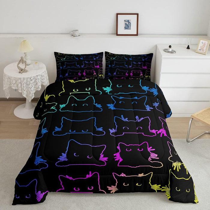 Bull Skull Comforter Set Queen Boho Bedding Ethnic Horns Bohemian Bedding Comforter Sets Black Brown Tribal Symbol Mysterious Aztec Bedroom Decor Abstract Geometric Duvet Insert for Men Boys