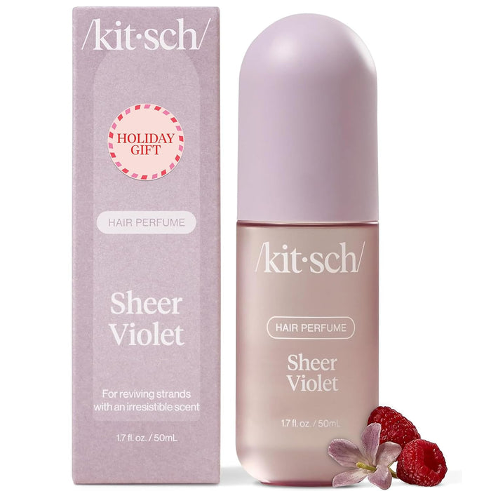 Kitsch Hair Perfume for Women - Warm Sugar | Clean, Deodorizing & Patented Odor-Eliminating Technology Hair Spray & Body Mist - Freshen Hair, Body & Pillows - Pink Grapefruit & Vanilla Scent - 50mL