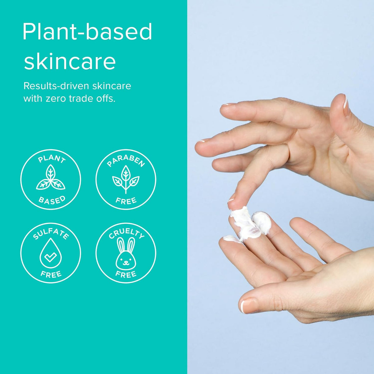 ClarityRx Skin Defense Broad-Spectrum SPF 50, Natural Plant-Based Moisturizing Face & Body Sunscreen With Zinc & Hyaluronic Acid (2 Oz)