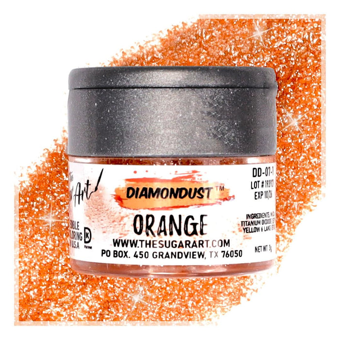 Green Edible Glitter for Drinks, Cocktails, Cake Decorating, Strawberries, Chocolates & More | No Taste | 4g | 100% Food-Safe | Kosher, Vegan, Gluten & Nut Free | DiamonDust by The Sugar Art