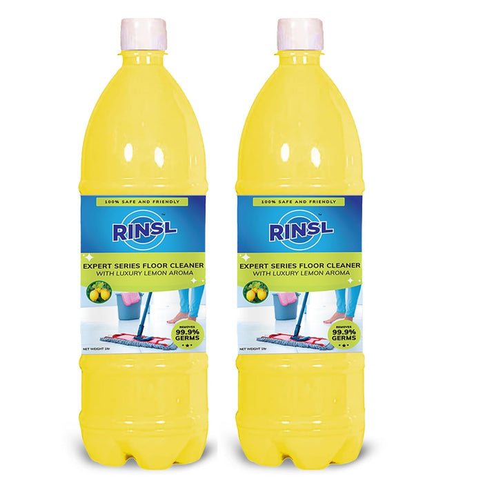 Rinsl Floor Cleaner - 1 Litre Luxury Chandan |- Pack of 2-2 Litre