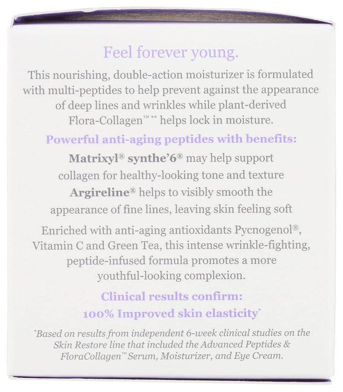 Derma E Advanced Peptides & Collagen Moisturizer Cream, Paraben Free, 2 Ounces (Pack Of 1)