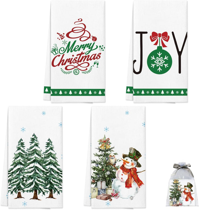 Nialnant Dish Towels for Kitchen, 16 x 23.6 Inch Housewarming Gifts New Home, Kitchen Gifts for Women, Mom, Men, Funny Kitchen Towels and dishcloths Sets