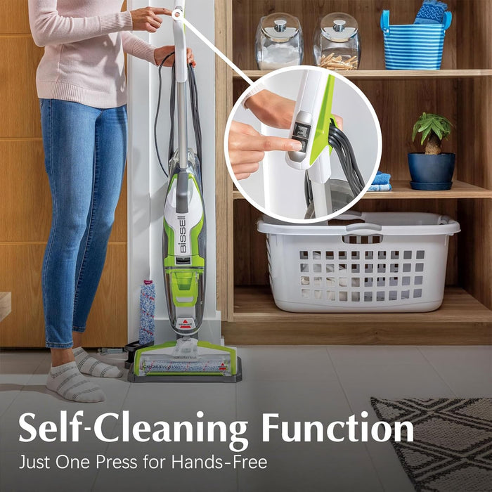 BISSELL Crosswave Turbo Vacuum Mop All in One Wet and Dry Vac Combo Hard Floor & Area Rug Cleaner, 3888A