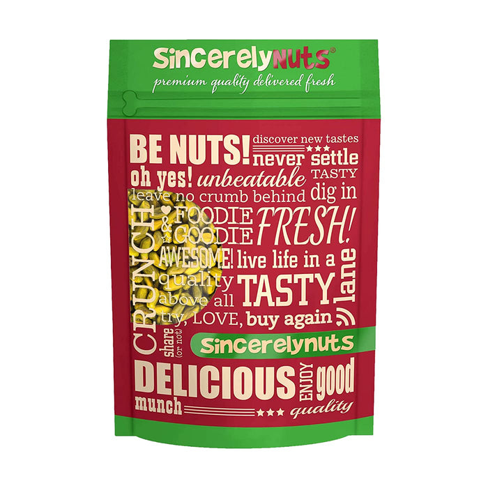 Sincerely Nuts Pistachios Roasted and Salted Kernels No Shell Healthy Snacks for Kids and Adults Shelled Convenient Snack Gourmet Flavor Vegan, Kosher Gluten Free. 3 LB Bag