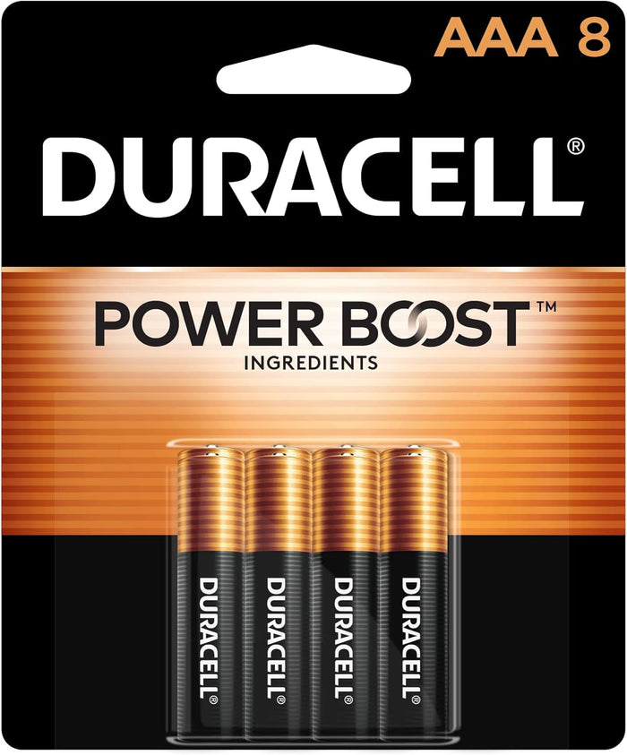 Duracell Coppertop AAA Batteries with Power Boost Ingredients, 16 Count Pack Triple A Battery with Long-lasting Power, Alkaline AAA Battery for Household and Office Devices