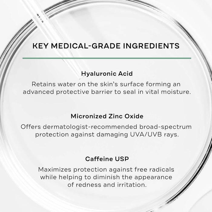 Replenix Antioxidant Hydrating Sunscreen SPF 50+ - Medical Grade Sun Protection, Zinc Oxide, UVA/UVB Protection, Safe for Sensitive Skin, 4 oz.