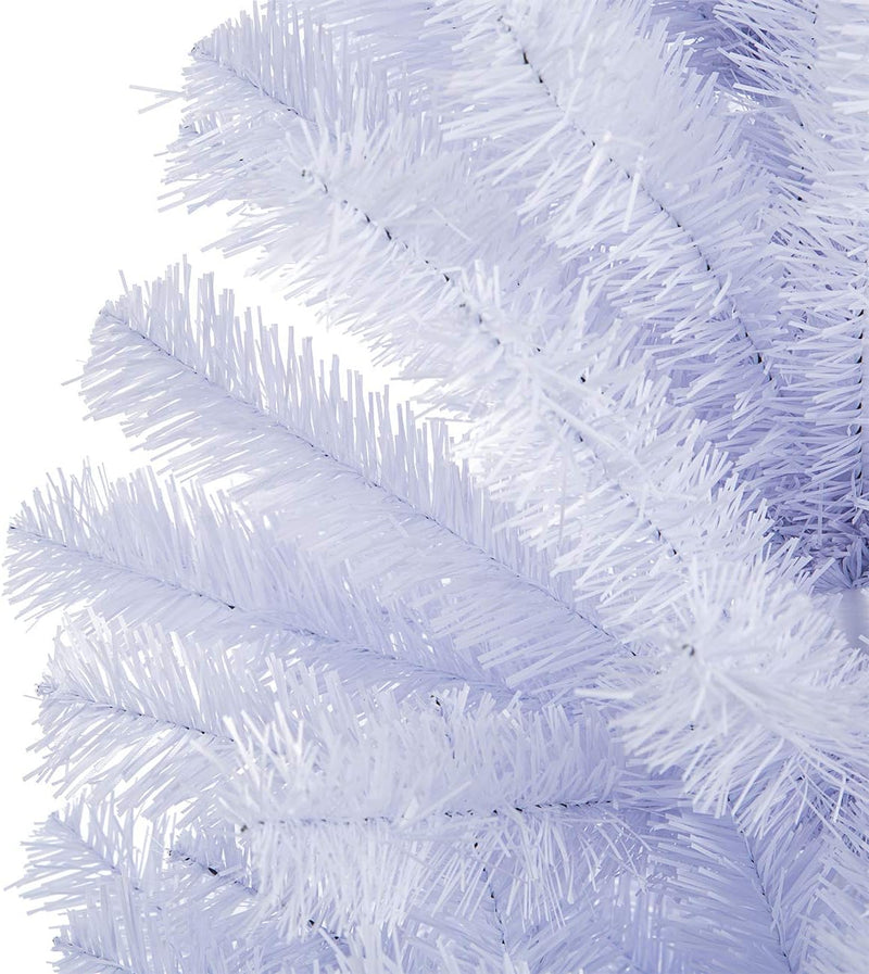 Sunnyglade 4 FT Premium White Artificial Christmas Tree 400 Tips Easy to Assemble with Christmas Tree Metal Stand for Indoor and Outdoor Use (4FT)