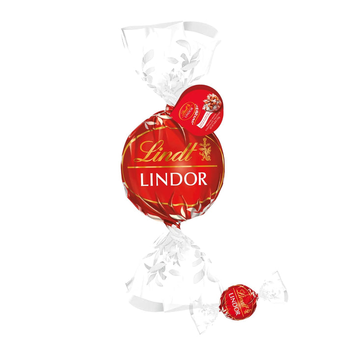 Lindt LINDOR Milk Chocolate Candy Truffles, Milk Chocolate with Melting Truffle Center, 15.2 oz. Bag
