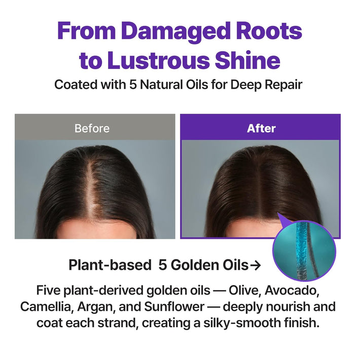 Triple Bond Magical Treatment, Clinic-Level Hair Repair Leave-In Treatment with Peptides, Amino Acids & Biotin, Botanical Oils, 5.07 fl.oz
