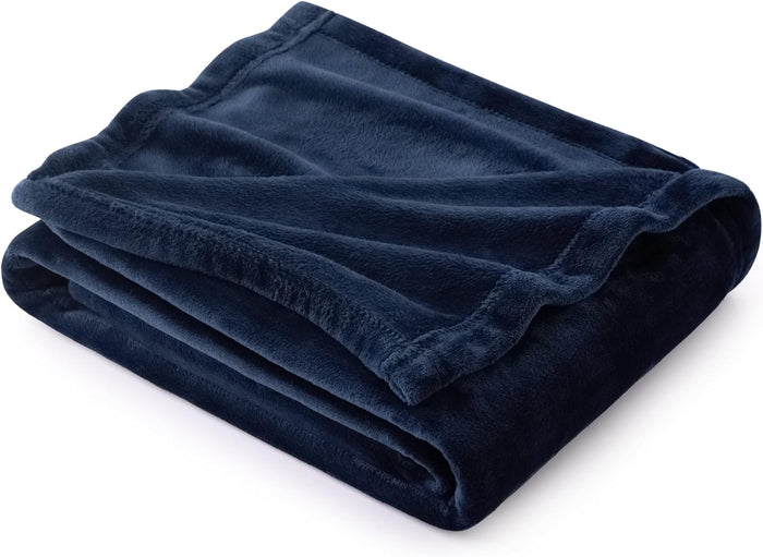 Bedsure Soft Plush Bed Blankets - Lightweight Fuzzy Cozy Luxury Blanket