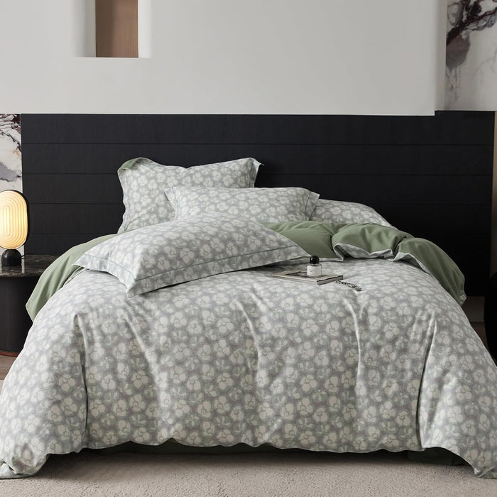 Pink Floral Duvet Cover Twin XL White Lace-Trimmed Comforter Cover Twin XL Boho Farmhouse Soft Washed Microfiber Duvet Cover Set with 2 Pillow Cases Cute Bedding Set for Girls Duvet Protector
