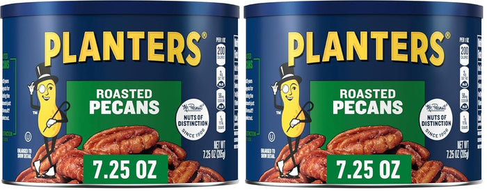 PLANTERS Salted Pecans, Individual Nuts Snack Packs, 7.25 Ounce, Pack of 1