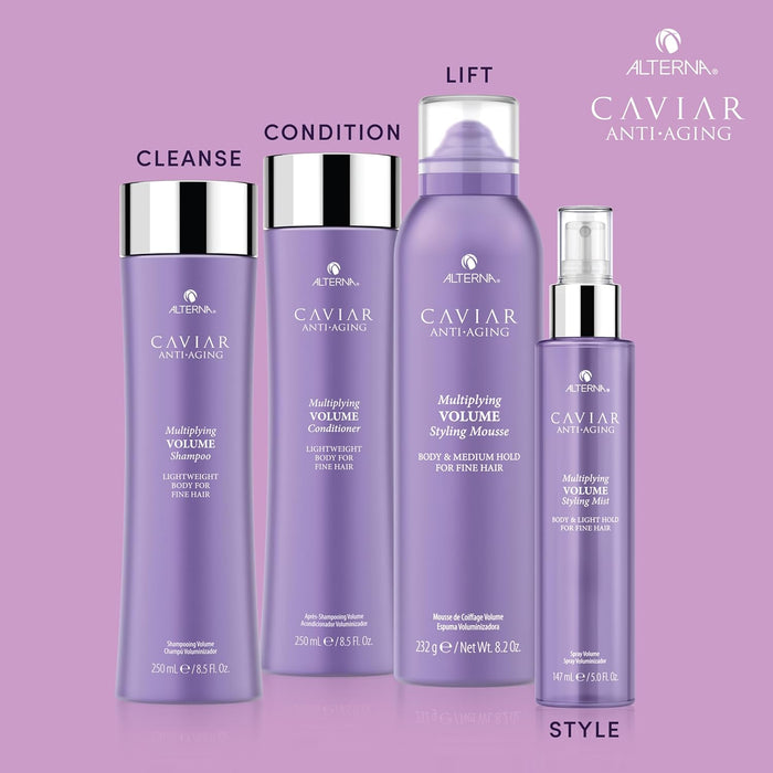 Alterna Caviar Anti-Aging Multiplying Volume Styling Mist, 5 Ounce, For Fine, Thin Hair, Light Hold, Sulfate Free