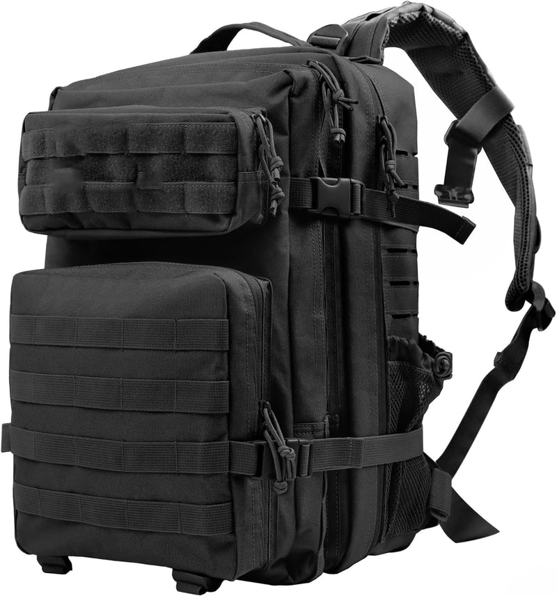 Zavothy 45L Military Tactical Backpack for Men and Women Army 3 Day Assault Pack Bag Large Rucksack with Molle System