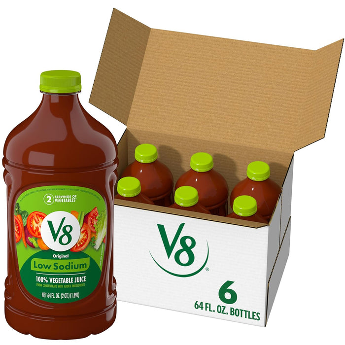 V8 Original 100% Vegetable Juice, 46 fl oz Bottle