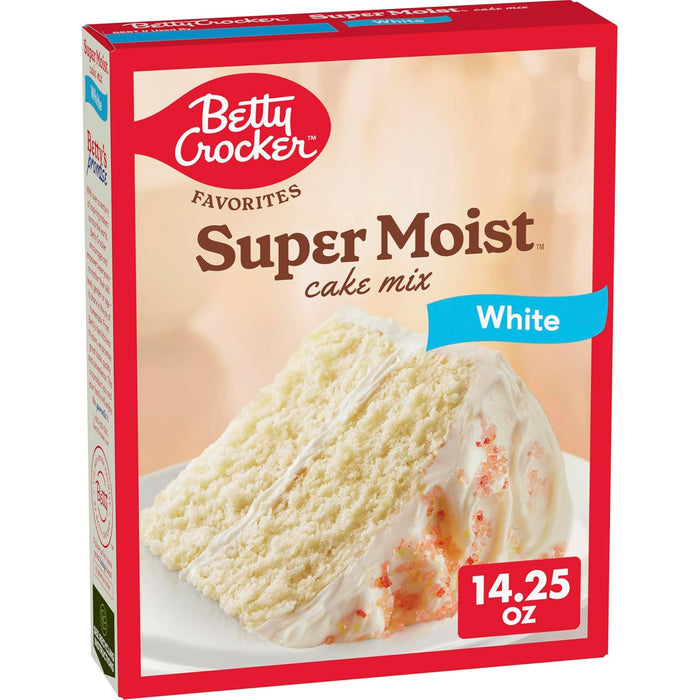 Betty Crocker Favorites Super Moist Butter Recipe Yellow Cake Mix, Holiday Baking, 13.25 oz (Pack of 12)