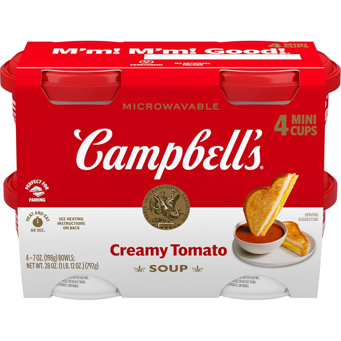Campbell's Condensed Tomato Soup, 10.75 Ounce Can (Pack of 4)