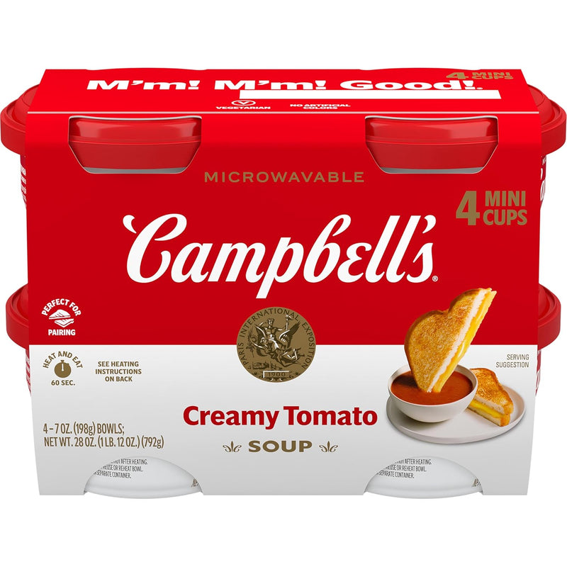 Campbell's Condensed Tomato Soup, 10.75 Ounce Can (Pack of 4)