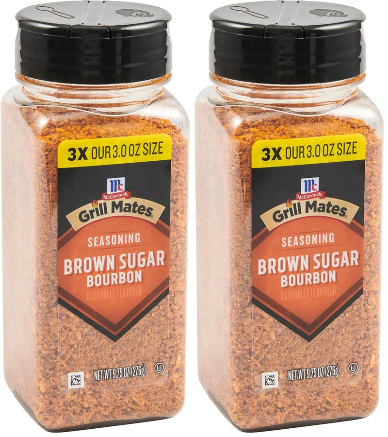McCormick Grill Mates Brown Sugar Bourbon Seasoning, 9.75 oz