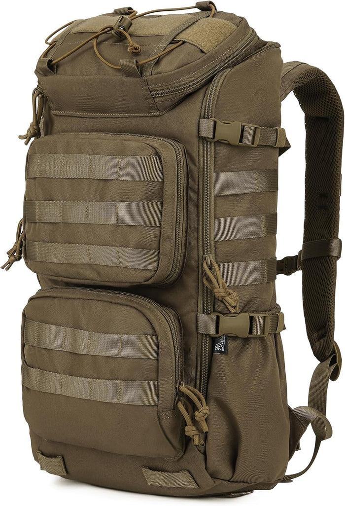 Mardingtop Tactical Backpacks Molle Hiking daypacks for Motorcycle Camping Hiking Military Traveling,25L Backpack