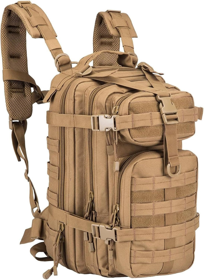 Small Military Tactical Backpack 30L Assault Backpack Tactical Bag for Outdoor,Hiking, Camping Travel (RED)