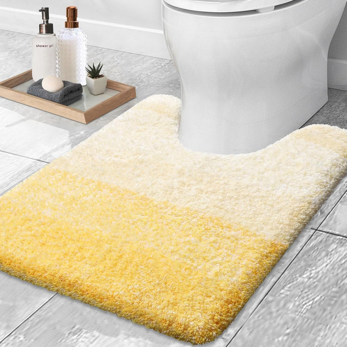 OLANLY Bathroom Rugs Mat Extra Soft Absorbent Quick Dry Machine Washable