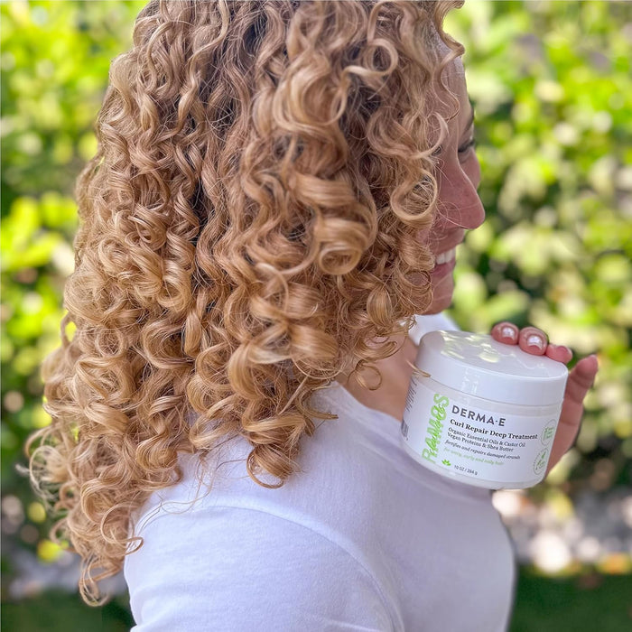 Derma E Ramos Curl Repair Deep Treatment, 10 oz
