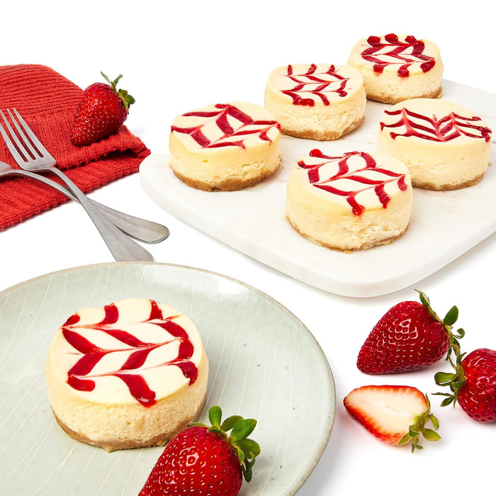David's Cookies Strawberry Cheesecake 10" - Delicious Gourmet Food Dessert Made with Fresh Ingredients - Great For Sharing, Surprise Gift For Your Friends And Family