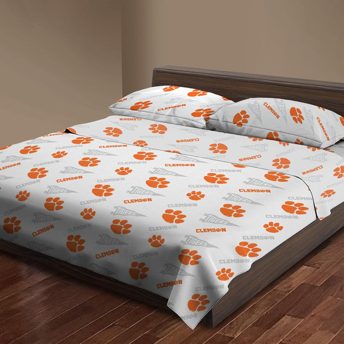 Officially Licensed Alabama Crimson Tide NCAA Twin Size Sheet Set – Team Logo Bedding for College Dorms, Basketball & Football Fans, Fan Caves & Game Day Decor