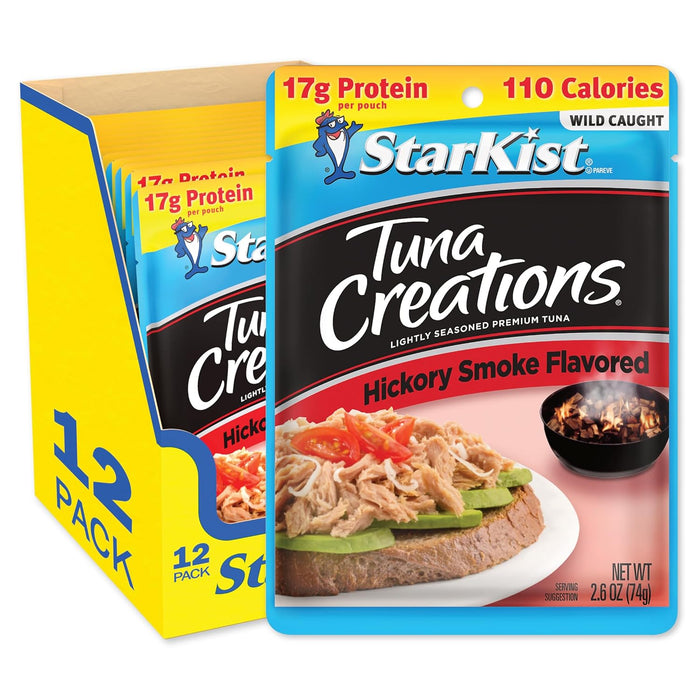 StarKist Tuna Creations, Deli Style Tuna Salad, Single Serve Pouch, 3 oz (Pack of 5)