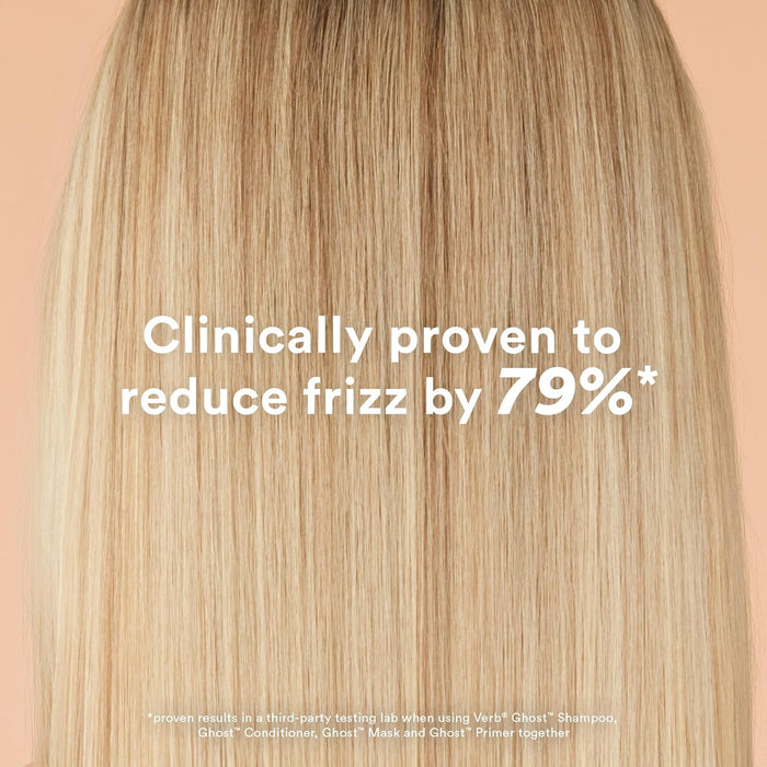 VERB Ghost Shampoo - Infused with Moringa Oil - Cleanses Fine and Weighed Down Hair - Vegan, No Parabens or Harmful Sulfates
