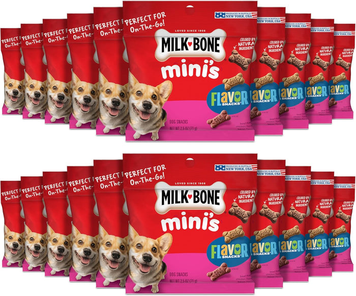 Milk-Bone Mini's Flavor Snacks Dog Treats, 36 Ounce