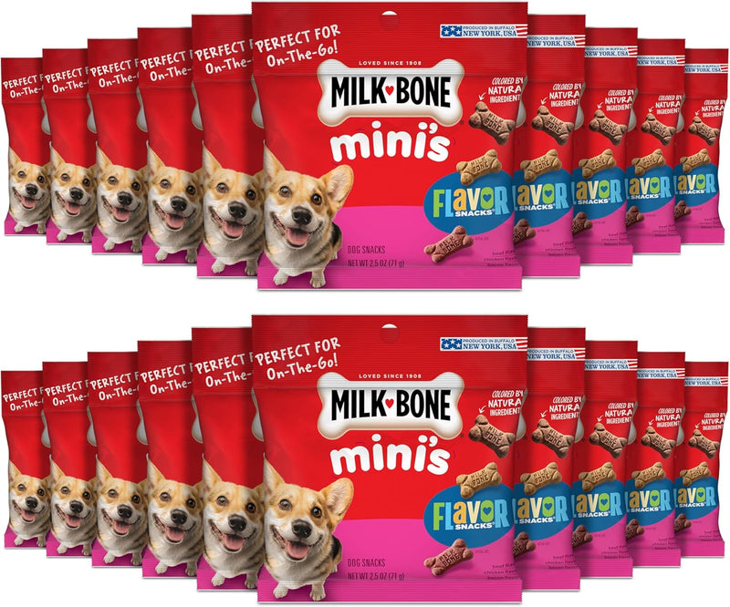 Milk-Bone Mini's Flavor Snacks Dog Treats, 36 Ounce