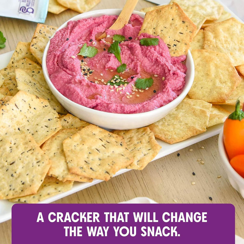 Milton’s Craft Bakers Gluten Free Crispy Sea Salt Baked Crackers, 20 Oz, Set of 2