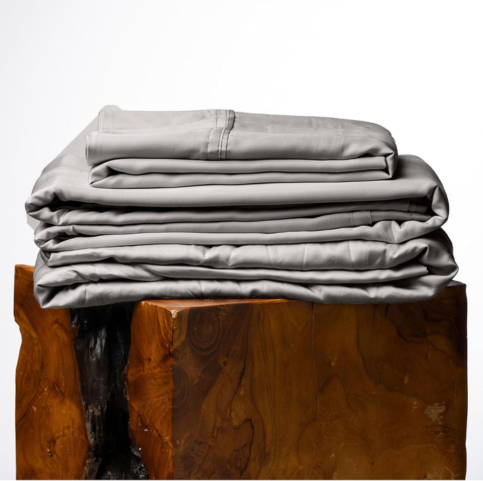 Olive + Crate Eucalyptus California King Size Sheets Set - Cooling Bed Sheets for Hot Sleepers - Hypoallergenic Bedding, Deep Pocket Sheet - 100% Tencel Lyocell bedsheets sets - Ivory, 72"x 84"