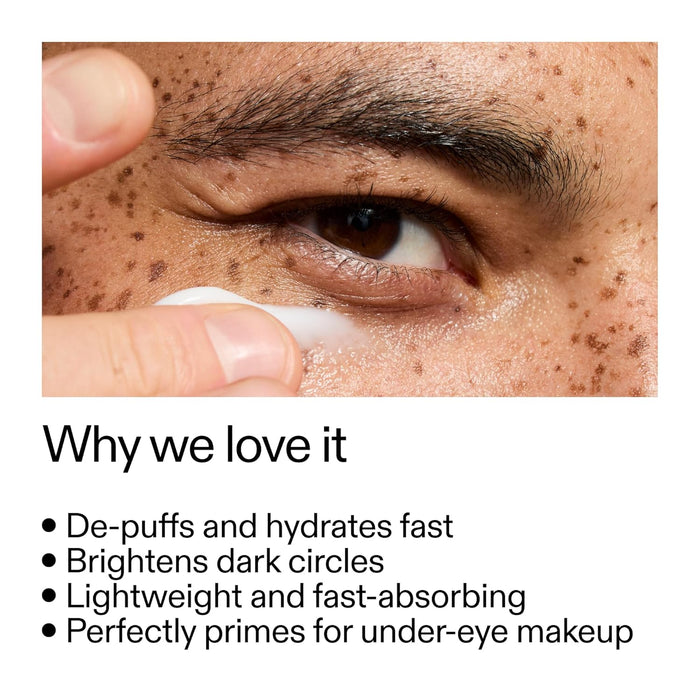The INKEY List Caffeine Eye Cream - Reduces Dark Circles, Brightens & Depuffs, Targeted Eye Treatment