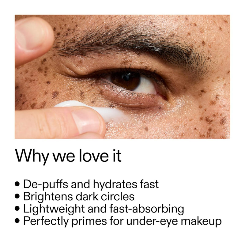 The INKEY List Caffeine Eye Cream - Reduces Dark Circles, Brightens & Depuffs, Targeted Eye Treatment