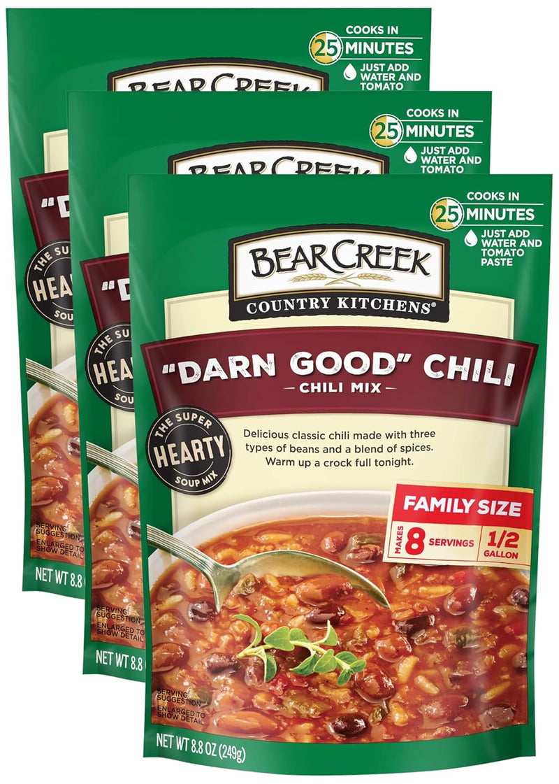 Bear Creek Soup Mix, Darn Good Chili, 8.8 Ounce