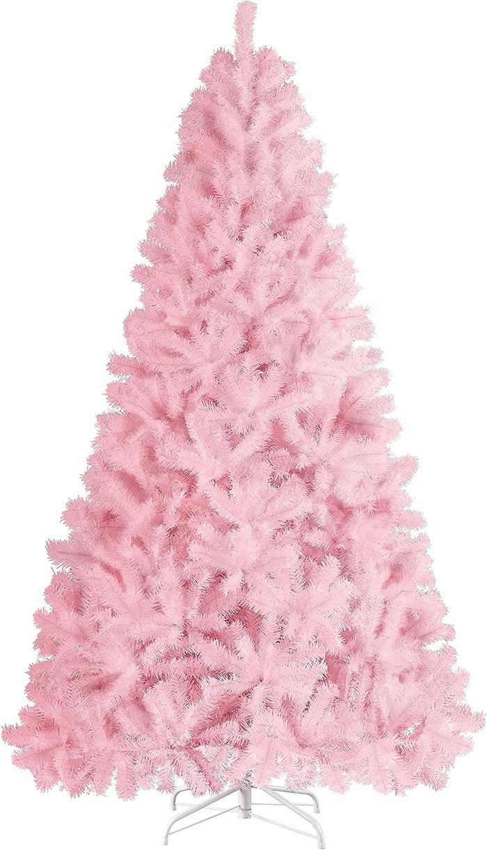 Yaheetech 9ft Artificial Christmas Tree, Realistic Premium Spruce Hinged Full Christmas Tree with 2028 Branch Tips Holiday Xmas Tree W/Metal Hinges & Foldable Base for Home Party Office Decoration
