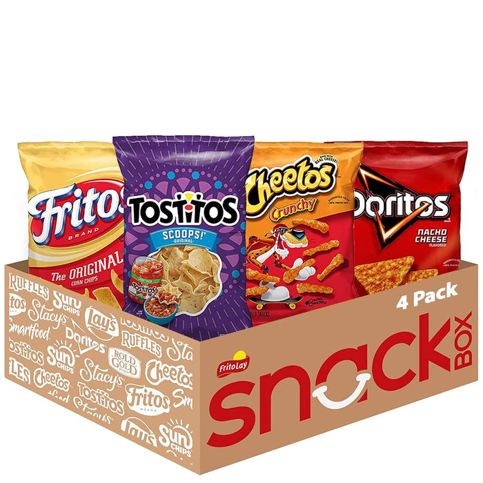 Frito-Lay Ultimate Snack Care Package, Variety Assortment of Chips, Cookies, Crackers & More, (Pack of 40)